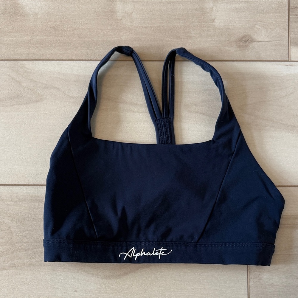 Alphalete Women's Midnight Blue Sports Bra